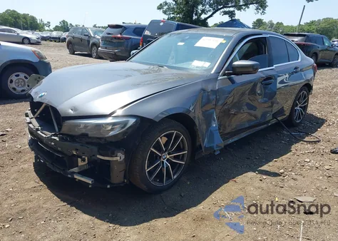 2020 BMW 330I xDrive из США, поврежденный, VIN 3MW5R7J06L8B32433